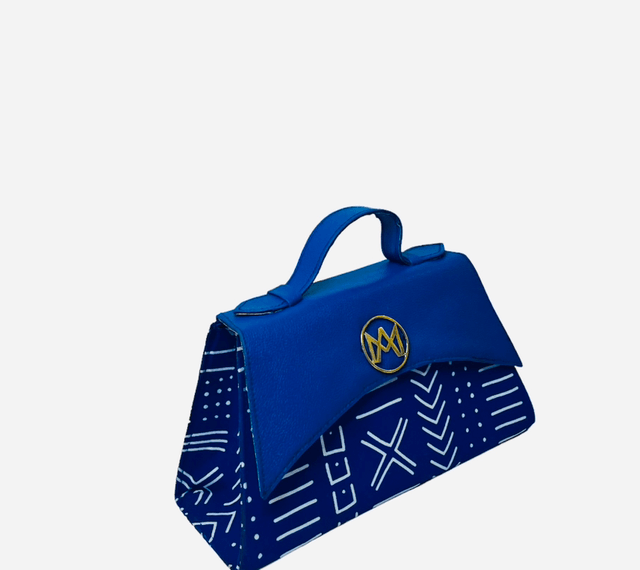 SAC MAMY en Wax (Bleu)